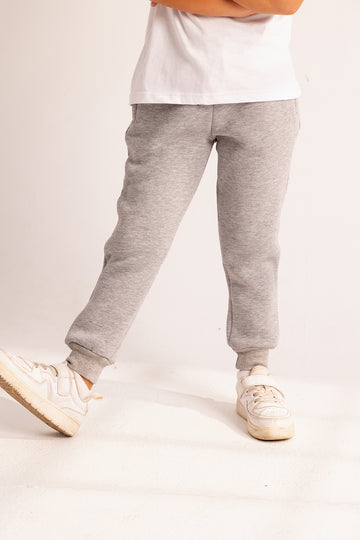 Grey Melton Sweatpants