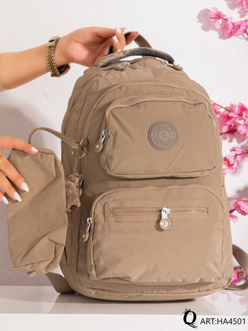 Kipling backpack Beige