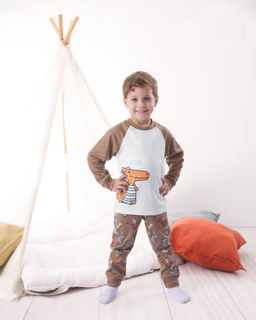Cozy Dino Nights cotton pajama