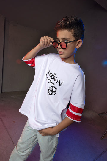 Boys' Brooklyn T-Shirt – Urban Graphic Print