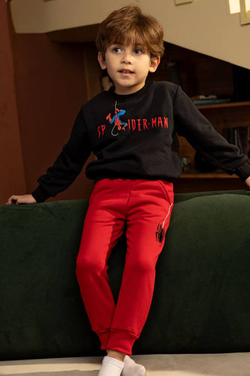Boys’ Spider-Man Atumn suit –summer melton