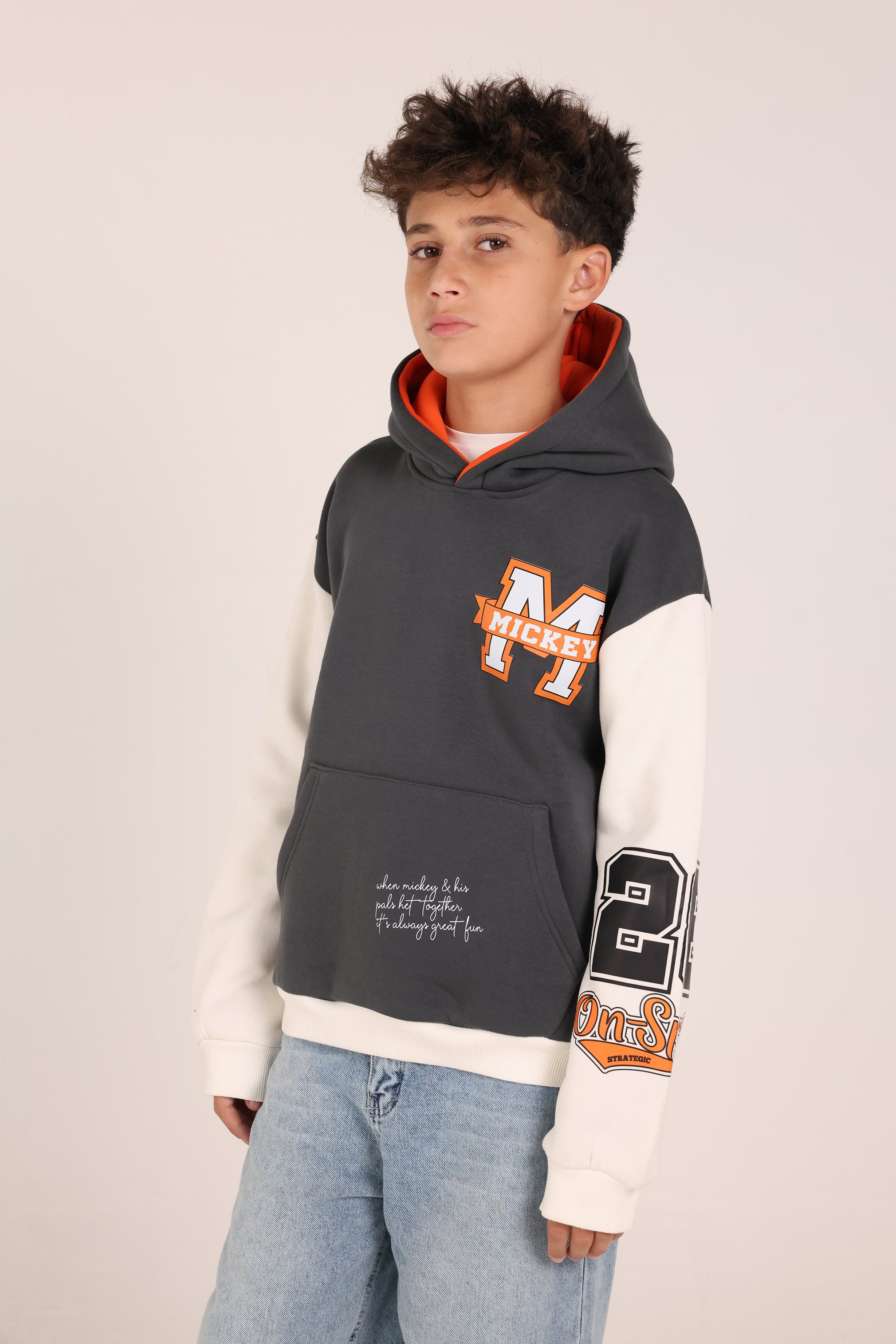 Mickey Mouse Kids Hoodie – Premium Cotton Streetwear Style