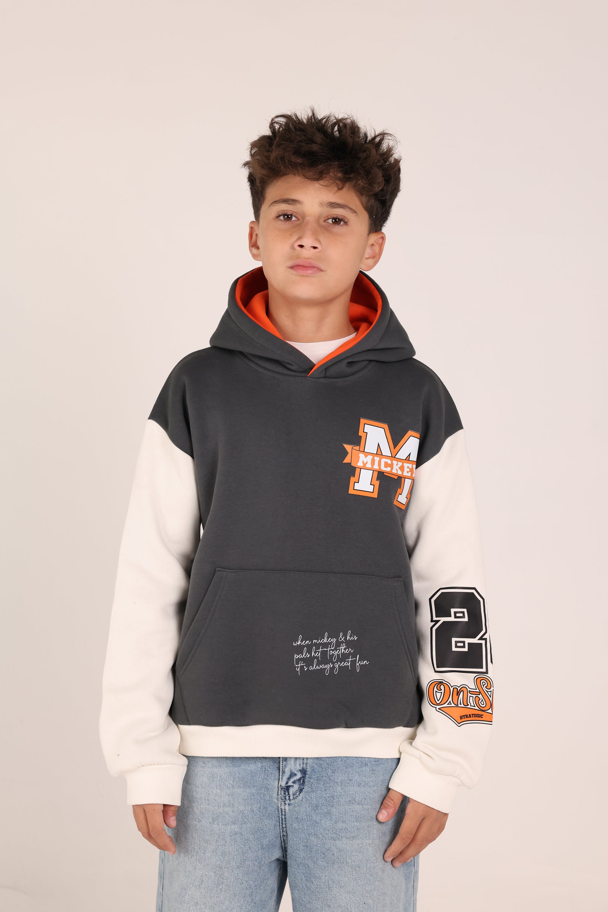 Mickey Mouse Kids Hoodie – Premium Cotton Streetwear Style