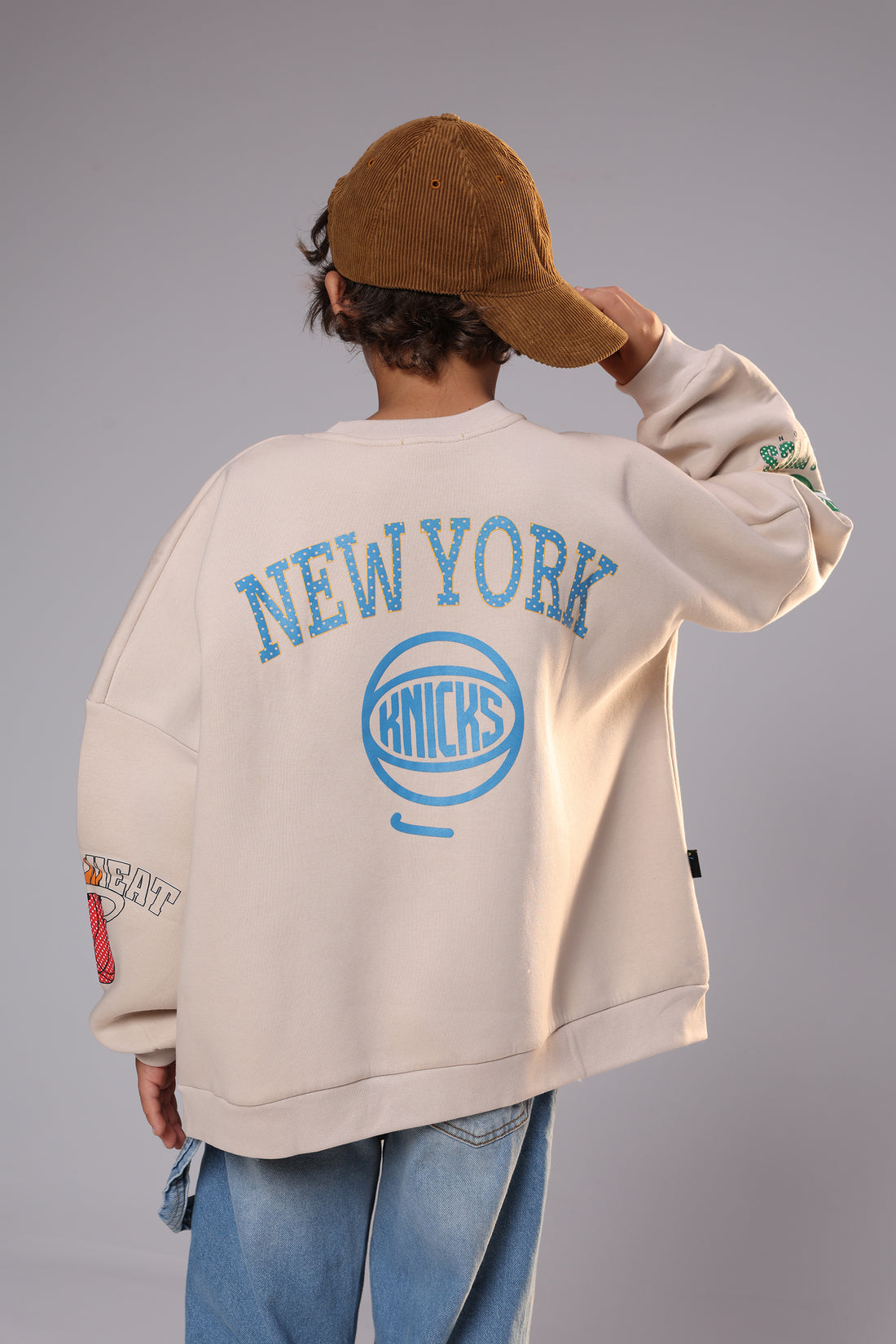 LA Lakers Oversized Sweatshirt – Street Sport Vibes