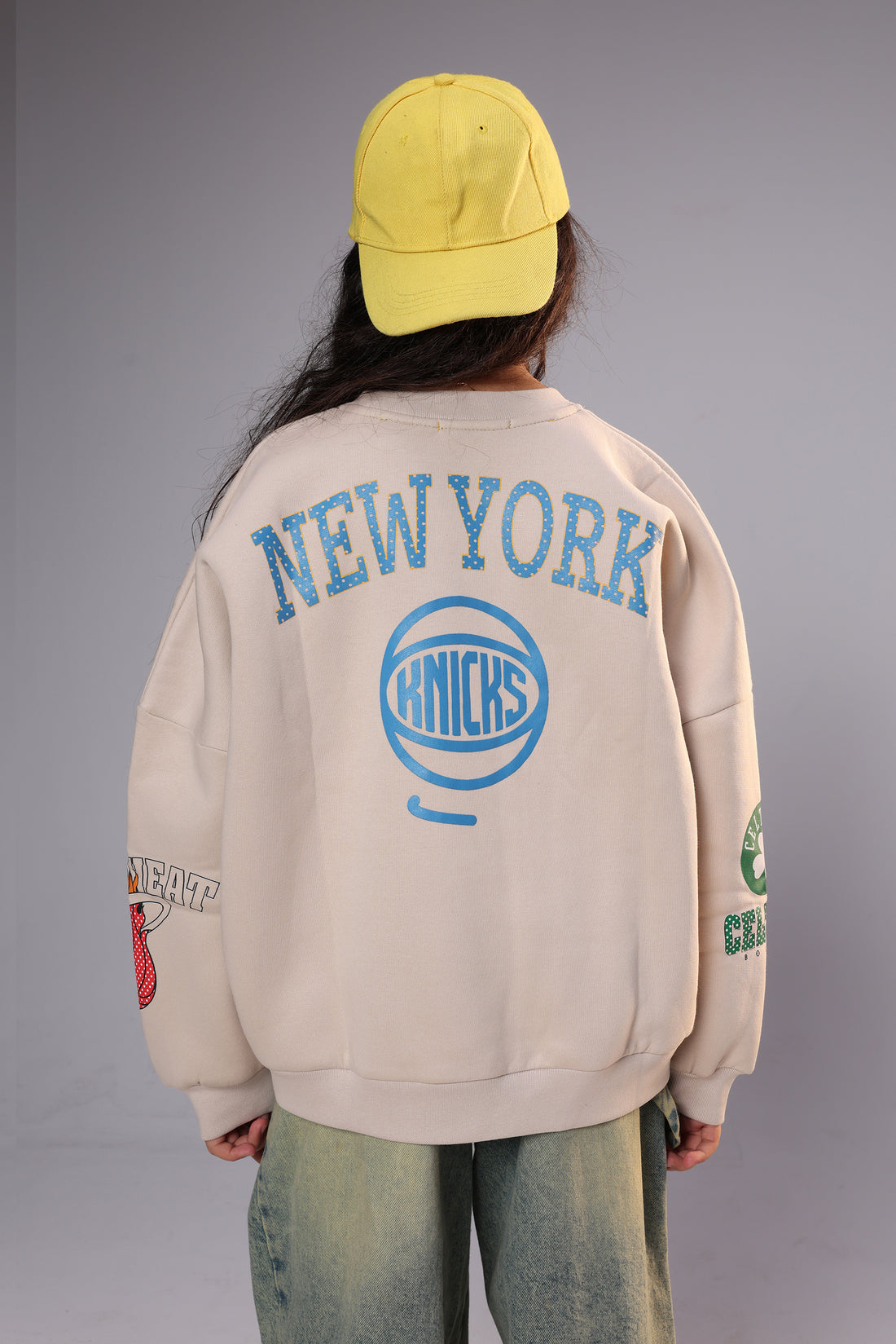 LA Lakers Oversized Sweatshirt – Street Sport Vibes