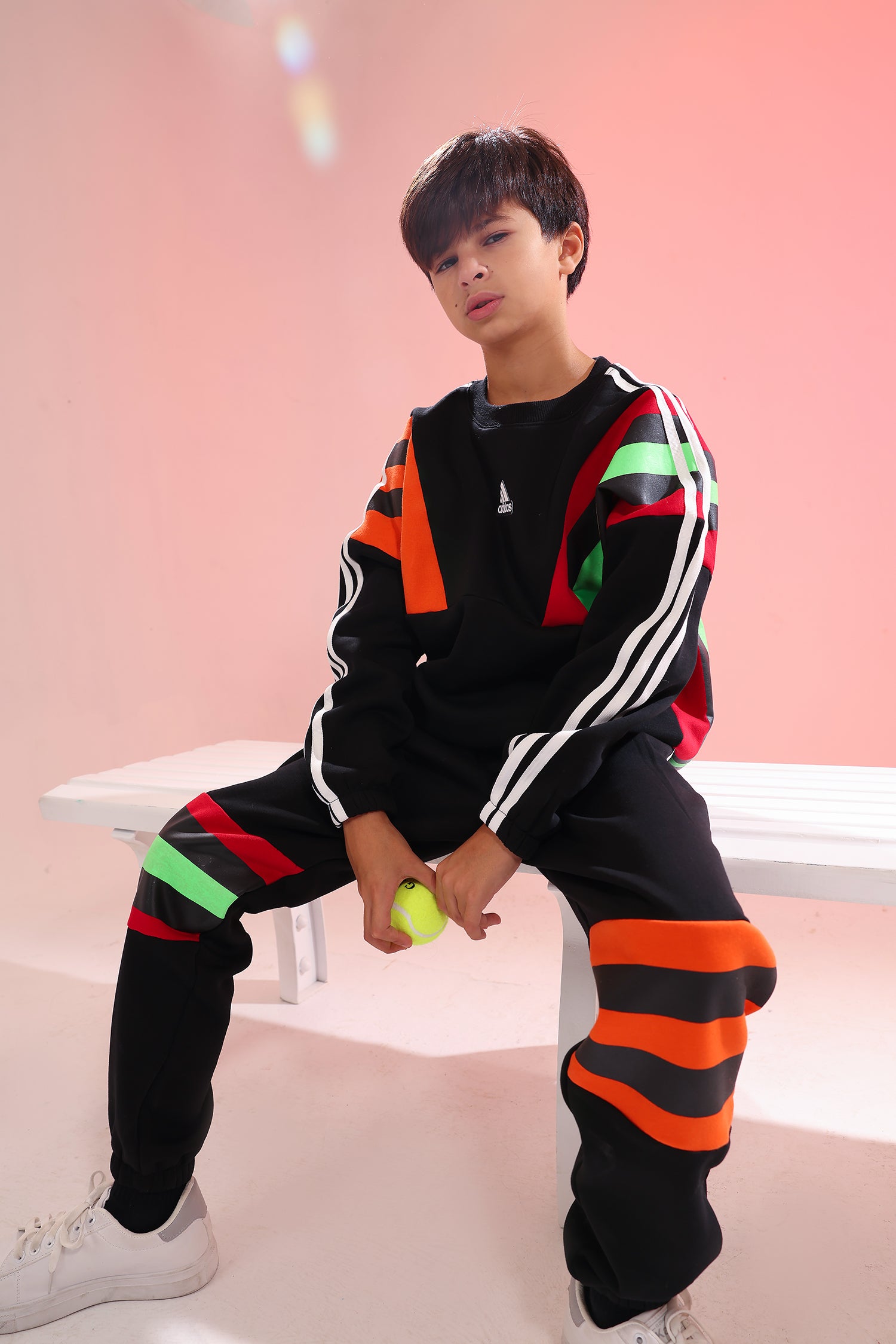 Kids Color Block Sports Set – Bold Design & All-Day Comfort