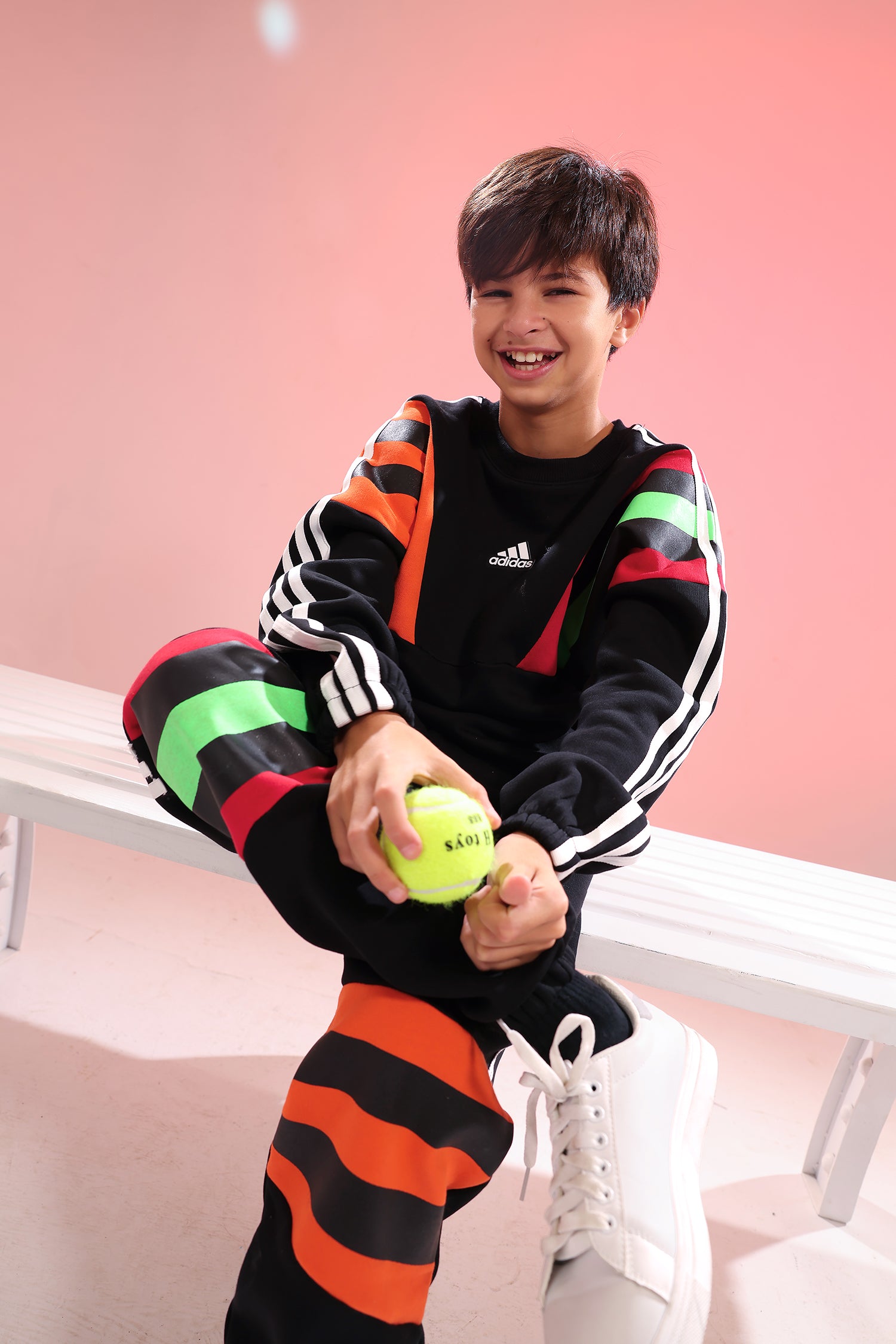 Kids Color Block Sports Set – Bold Design & All-Day Comfort
