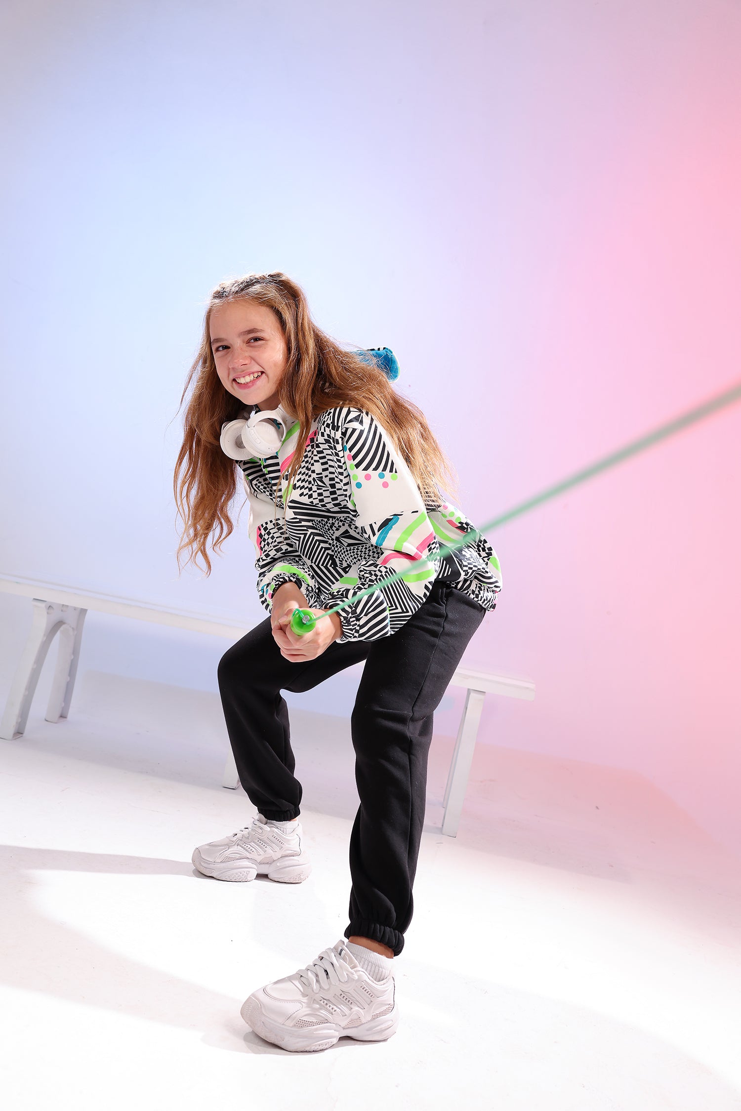 Kids Graphic Sports suit – Bold Pattern & Everyday Comfort