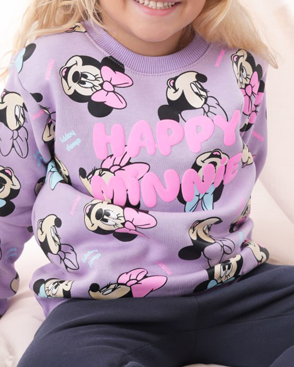 Disney Minnie Mouse “Happy Minnie” Melton Pajama