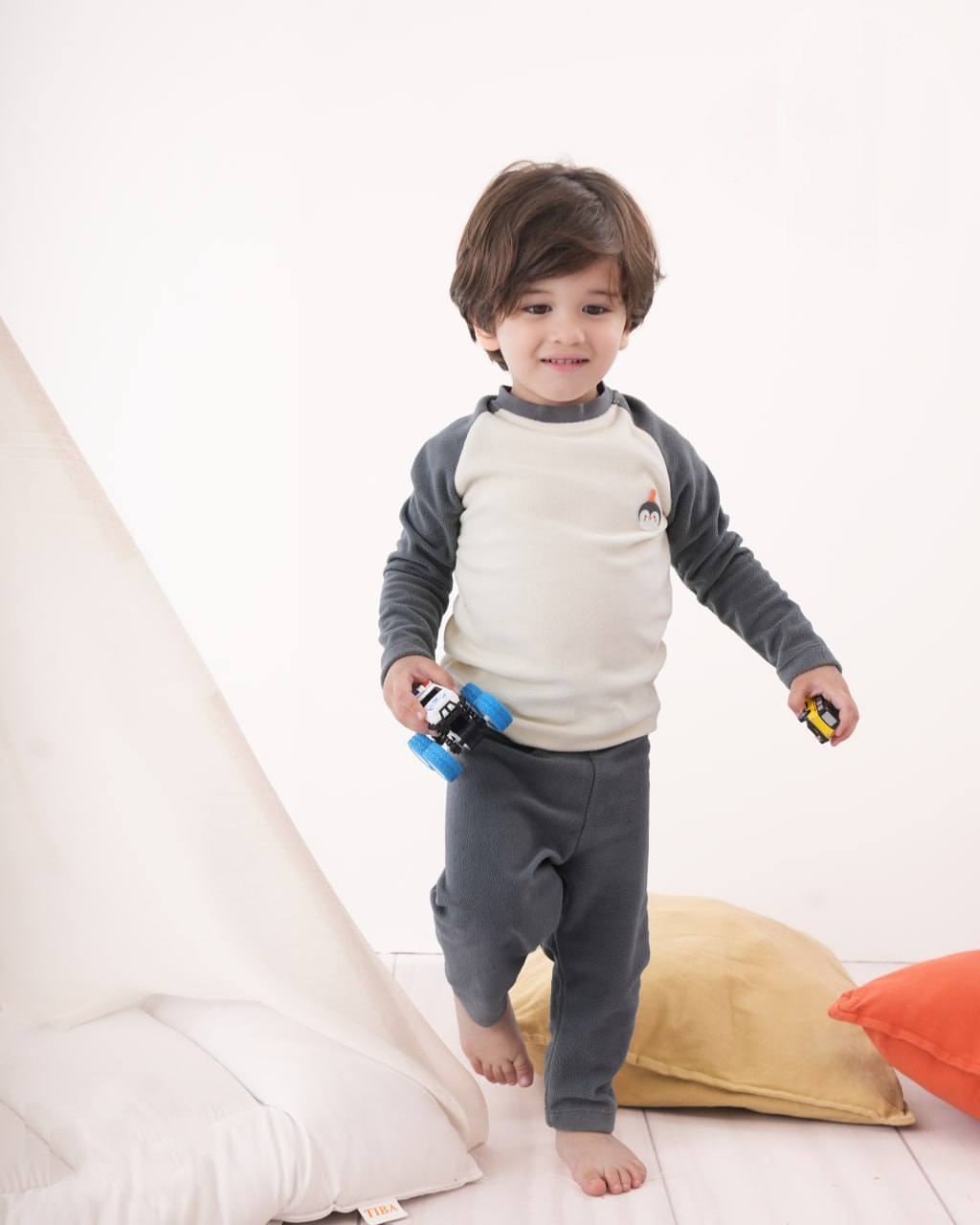 Comfy Boys Fleece Pajama Set