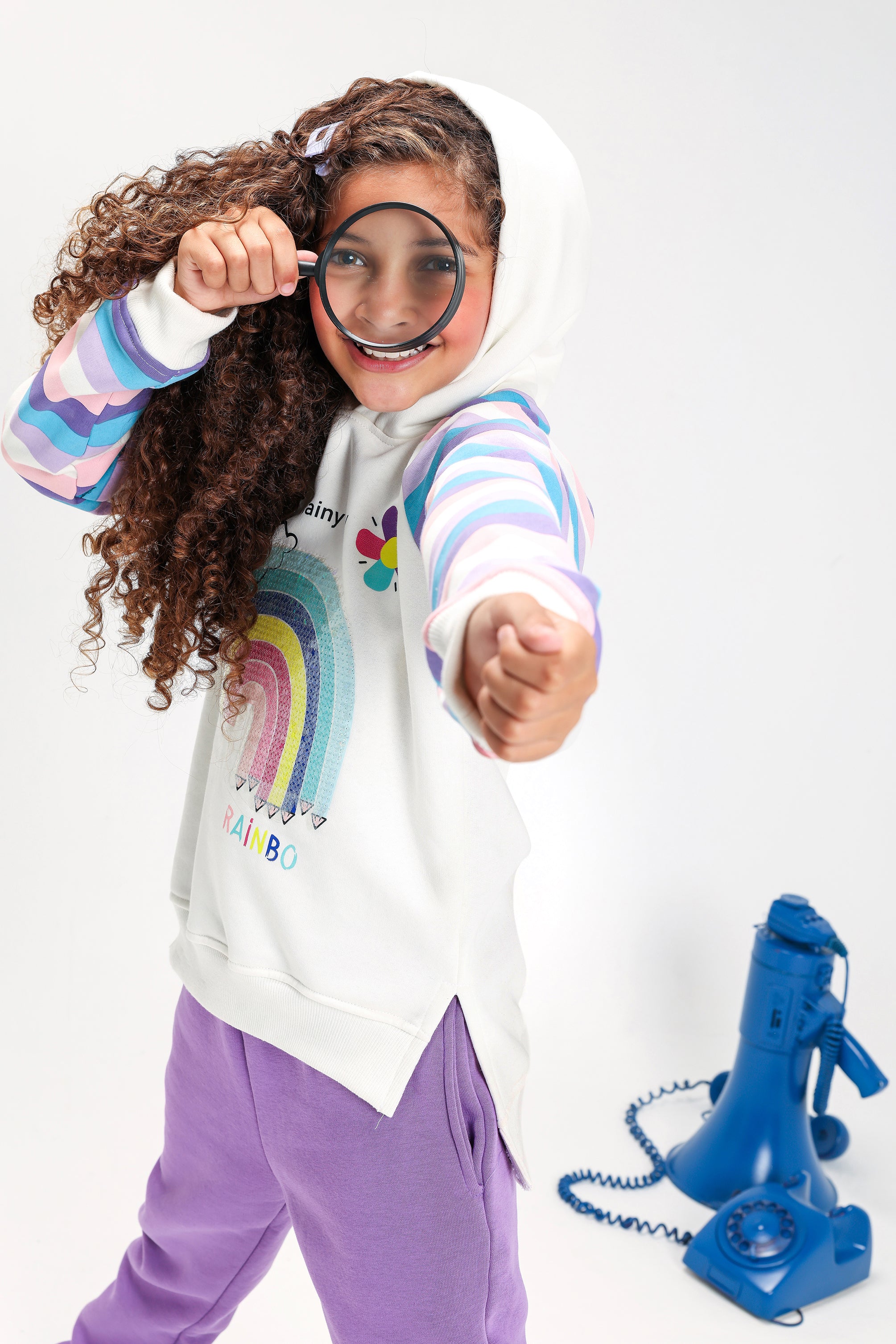 Rainbow Dream Tracksuit – Pastel Colors & Cozy Vibes for Girls