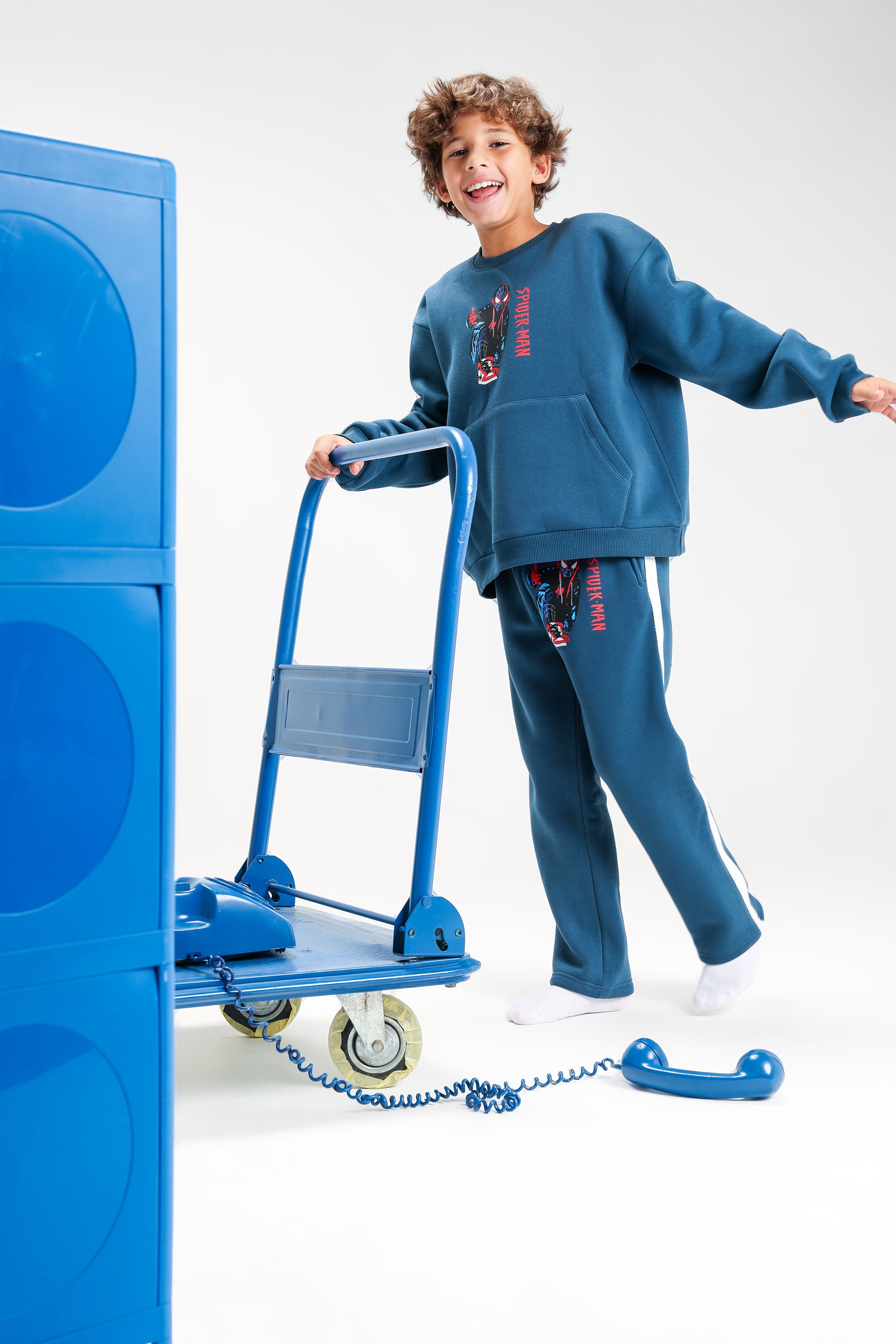 Spider-Man Winter Tracksuit – Cozy Power for Little Heroes