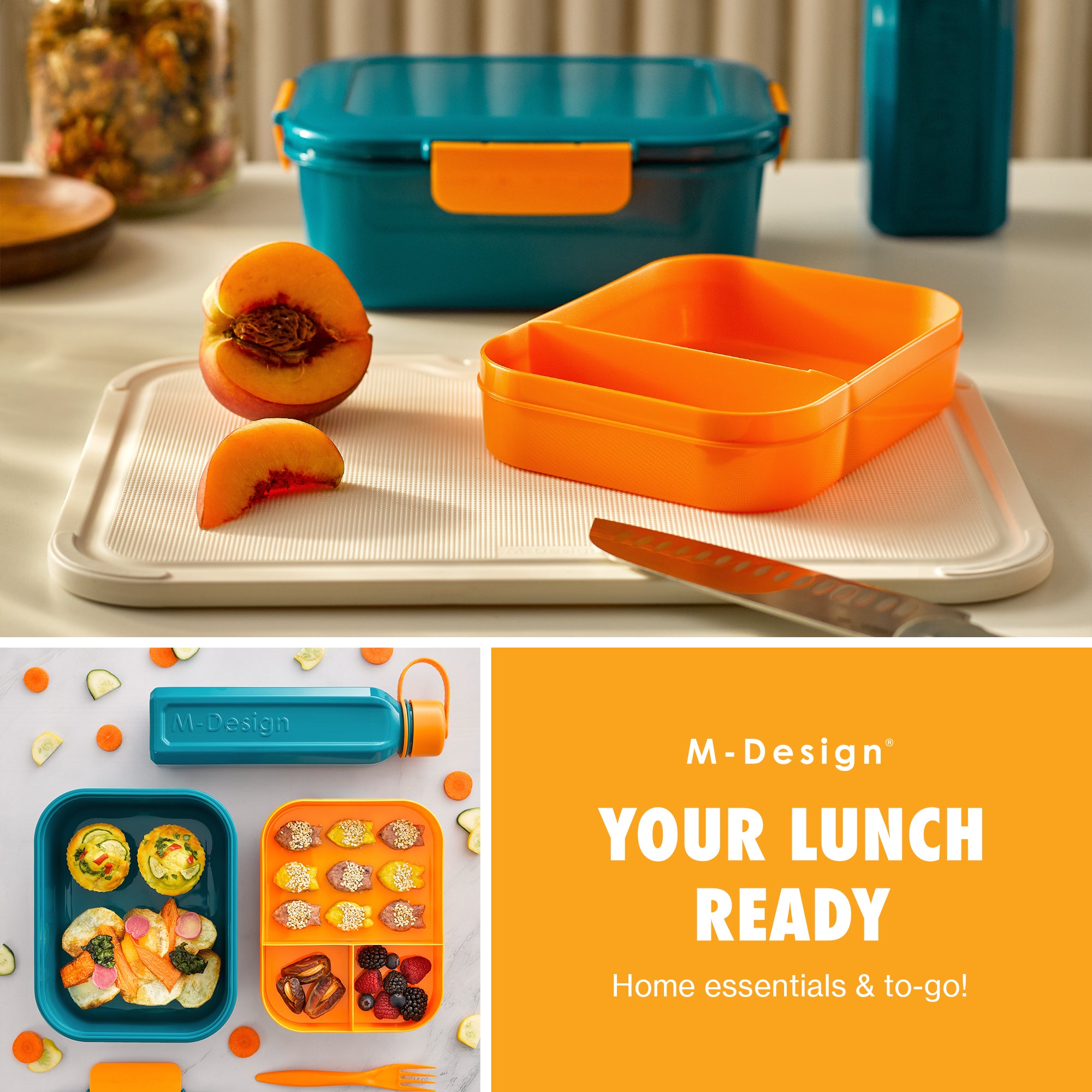 M-Design Lunch Box 1.1L Fresco