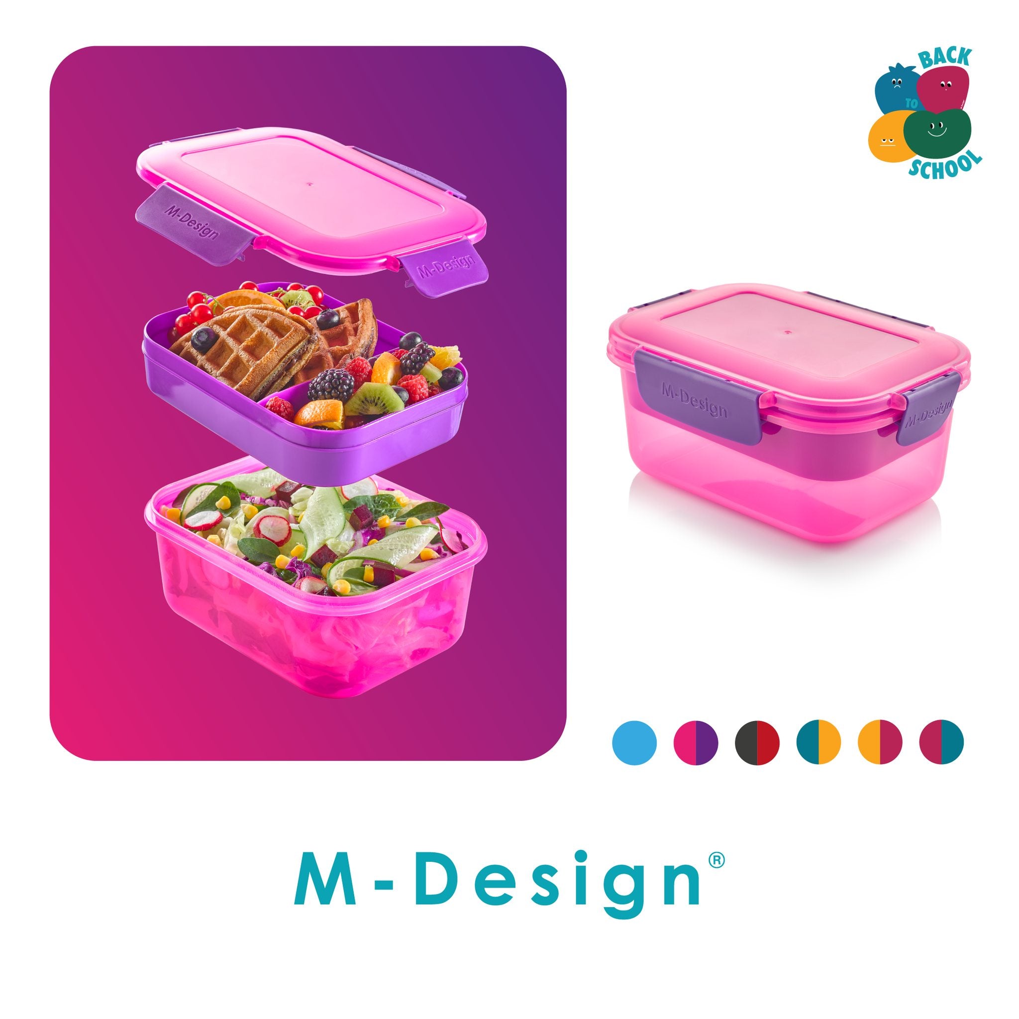 M-Design Lunch Box 1.6L Fresco
