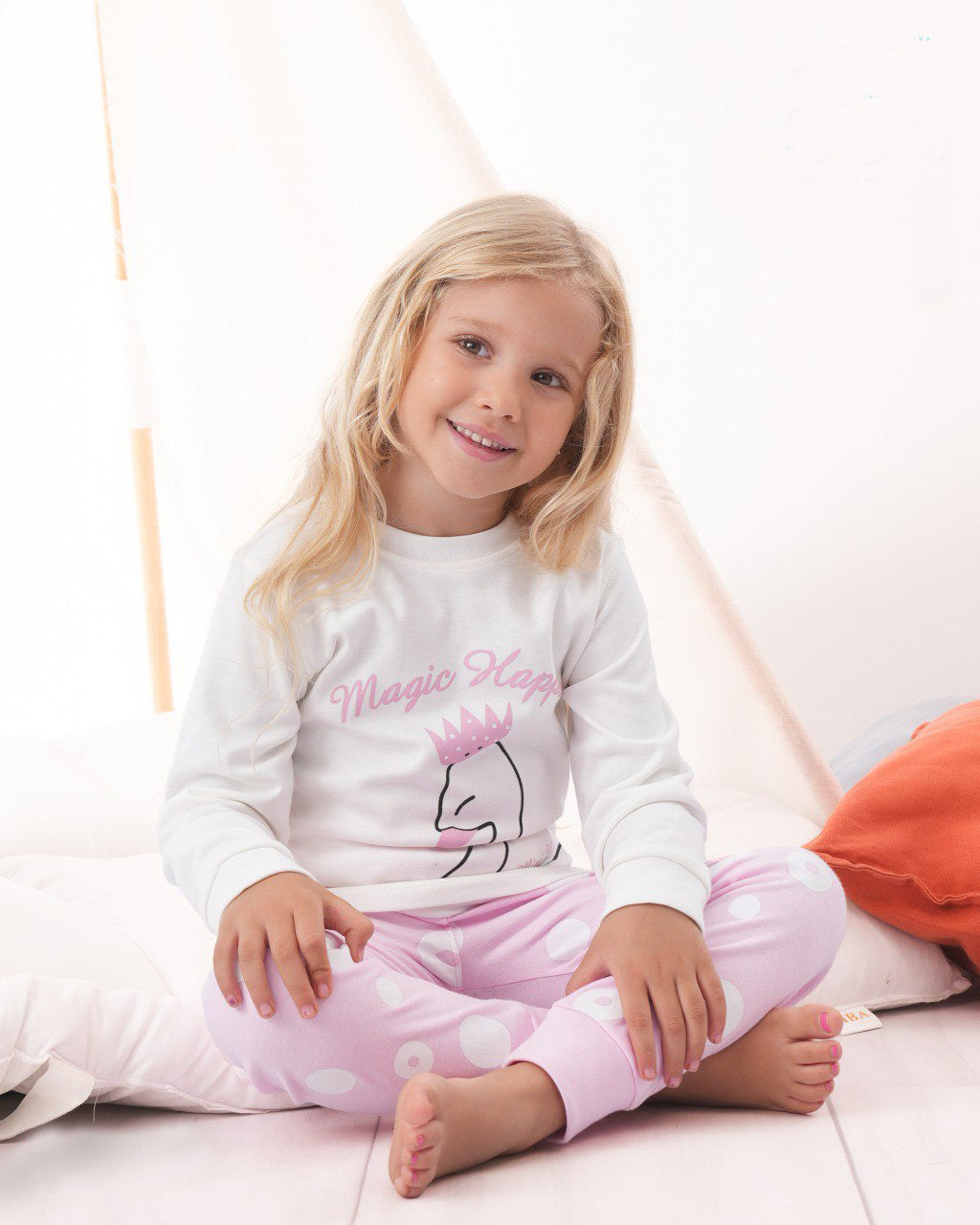 Swan Princess cotton Pajama Set