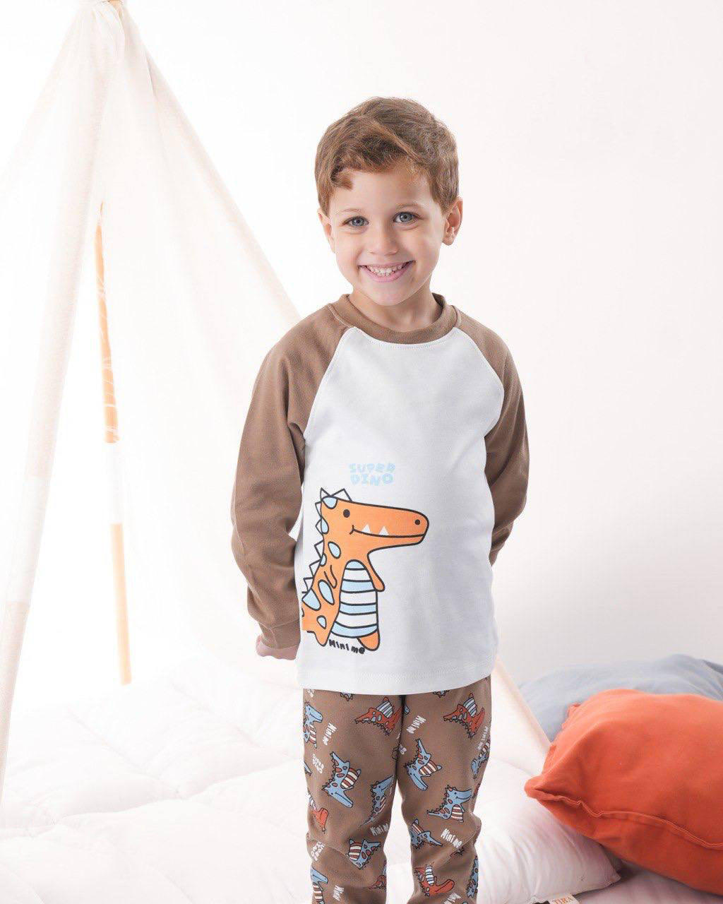 Cozy Dino Nights cotton pajama