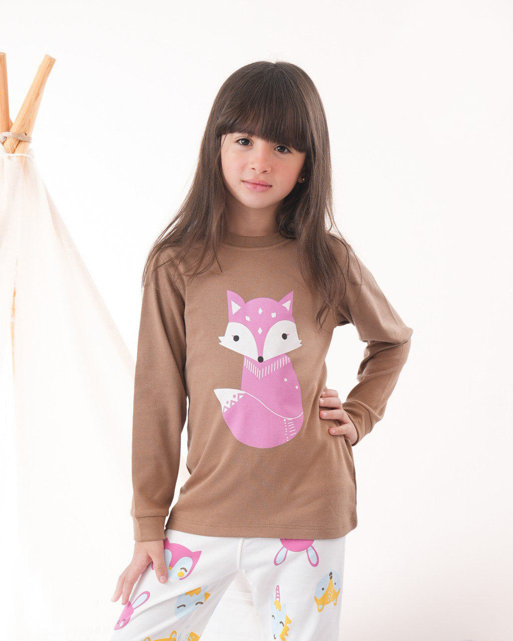 Cozy Fox Nights cotton pajama