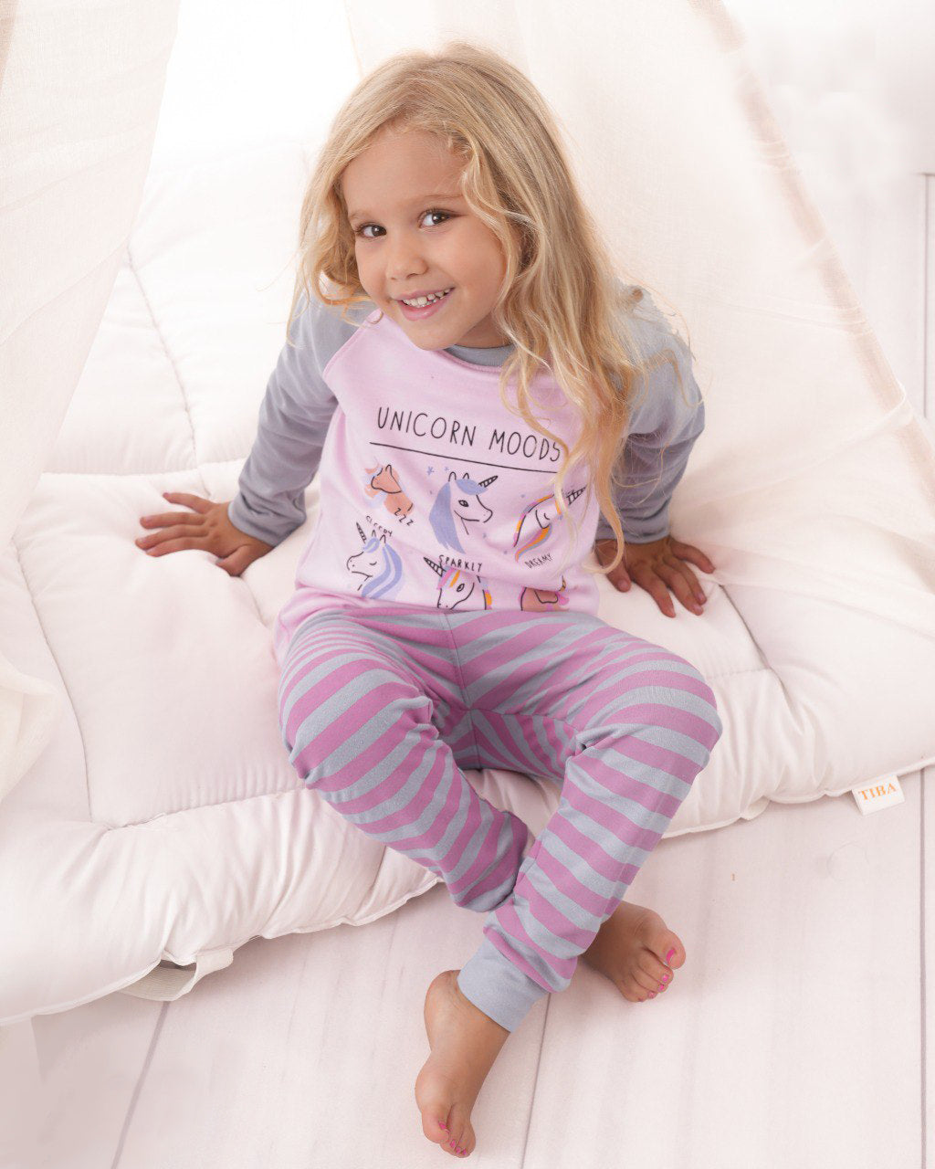 Dreamy Unicorn Cotton Pajama Set