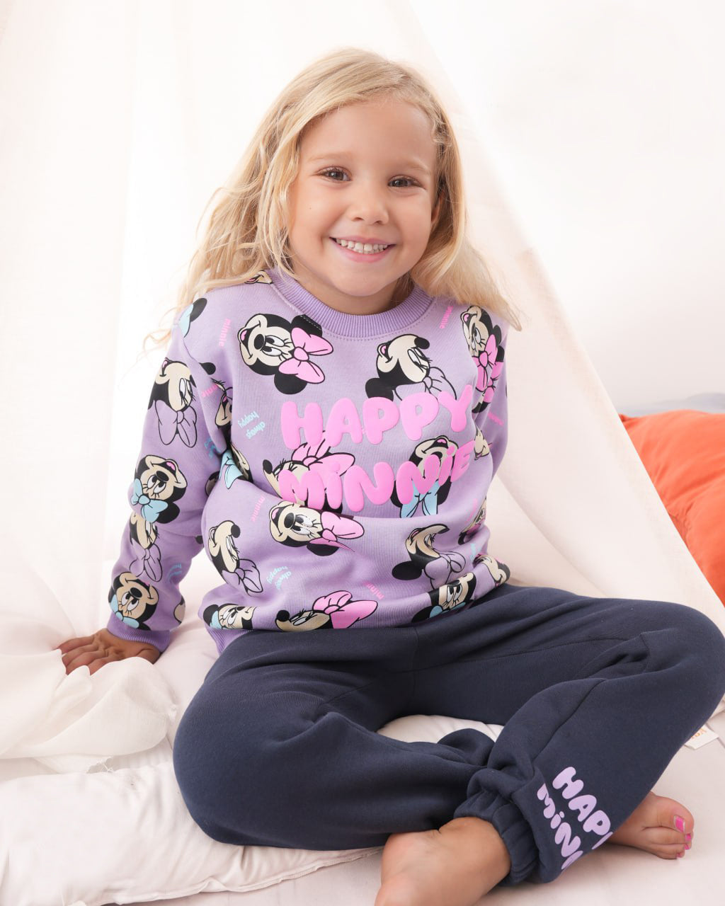 Disney Minnie Mouse “Happy Minnie” Melton Pajama