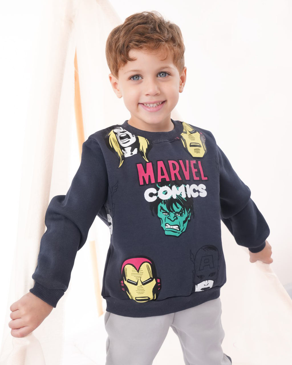 Hero Vibes Avengers  Melton pajama