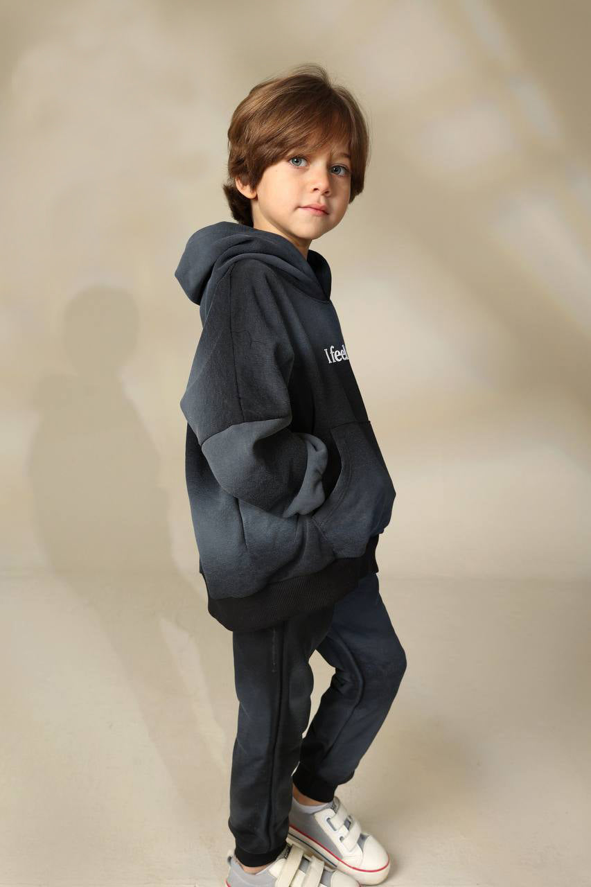 Modern Brushed Look Tracksuit -Summer Melton