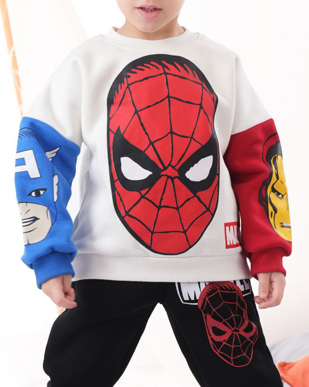 Marvel Superheroes Melton pajama – Spiderman, Iron Man & Captain America