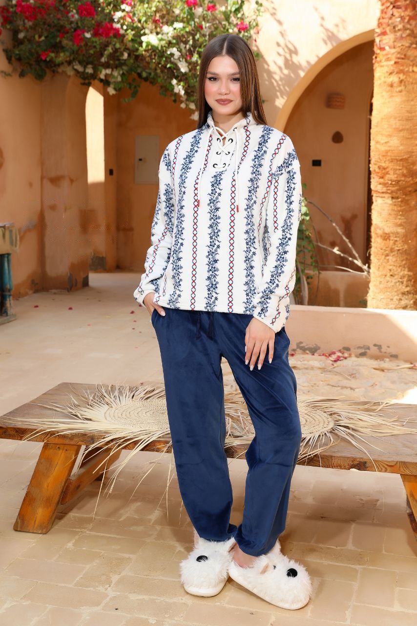 Elegant Boho Winter pajama – Soft, Cozy & Effortlessly Chic