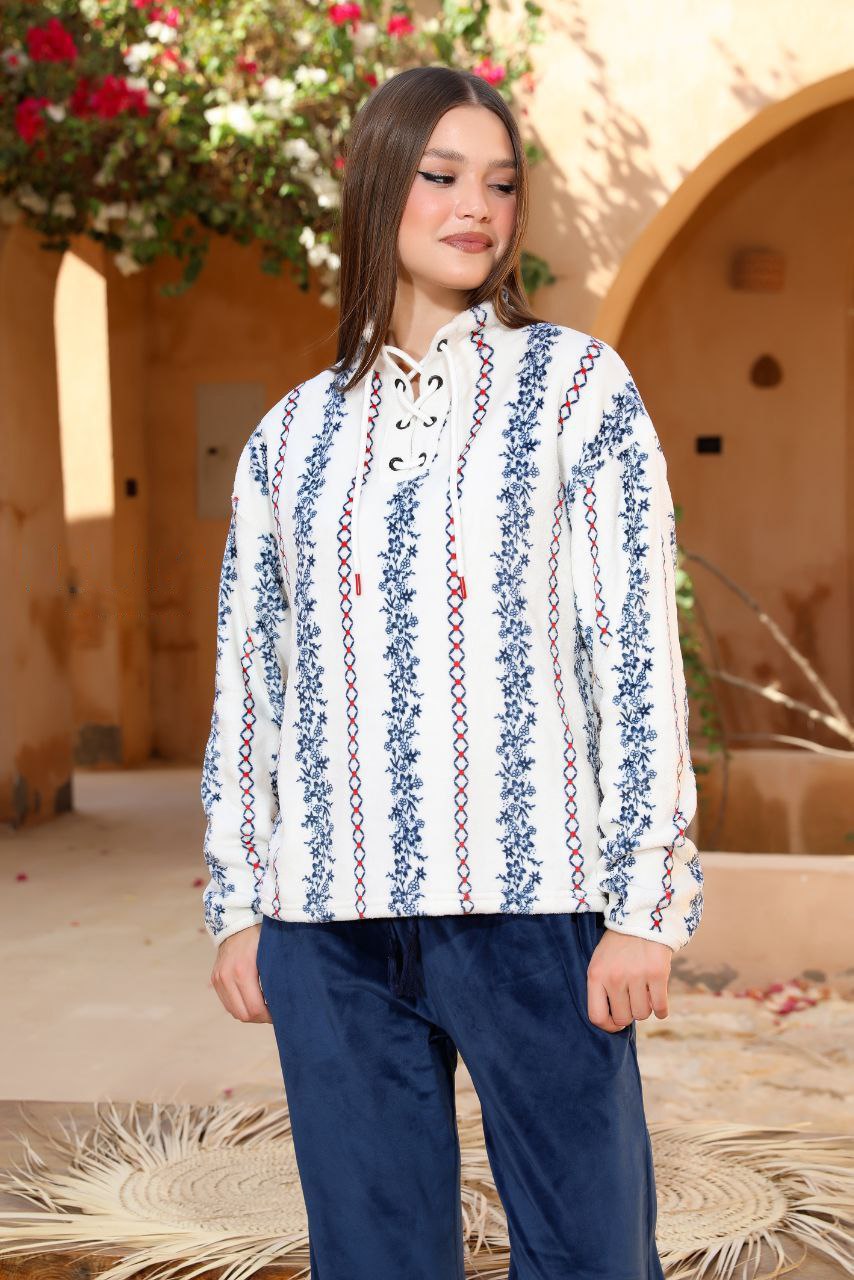Elegant Boho Winter pajama – Soft, Cozy & Effortlessly Chic