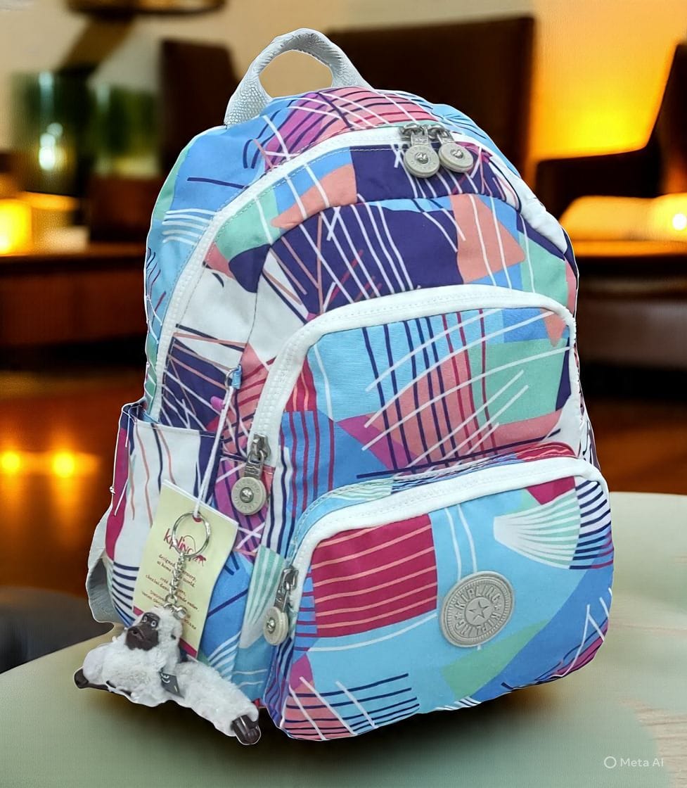 Kipling Color Twist Backpack
