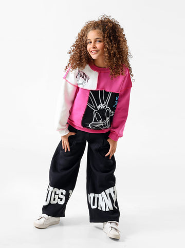 Bugs Bunny Girls set -BLACK