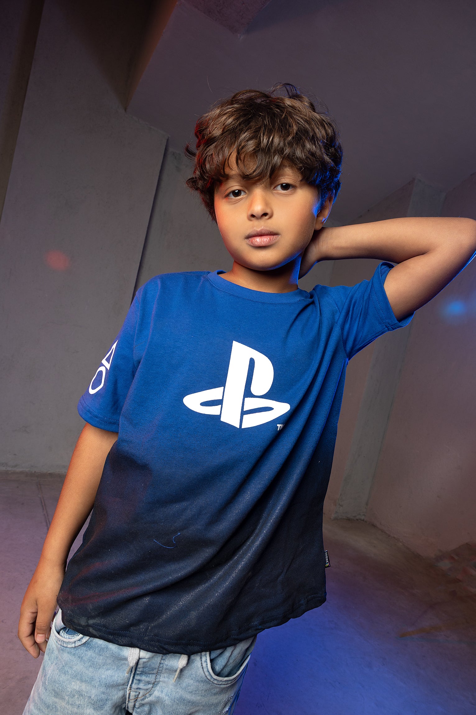 Boys' PlayStation T-Shirt – Gaming Logo Graphic Print