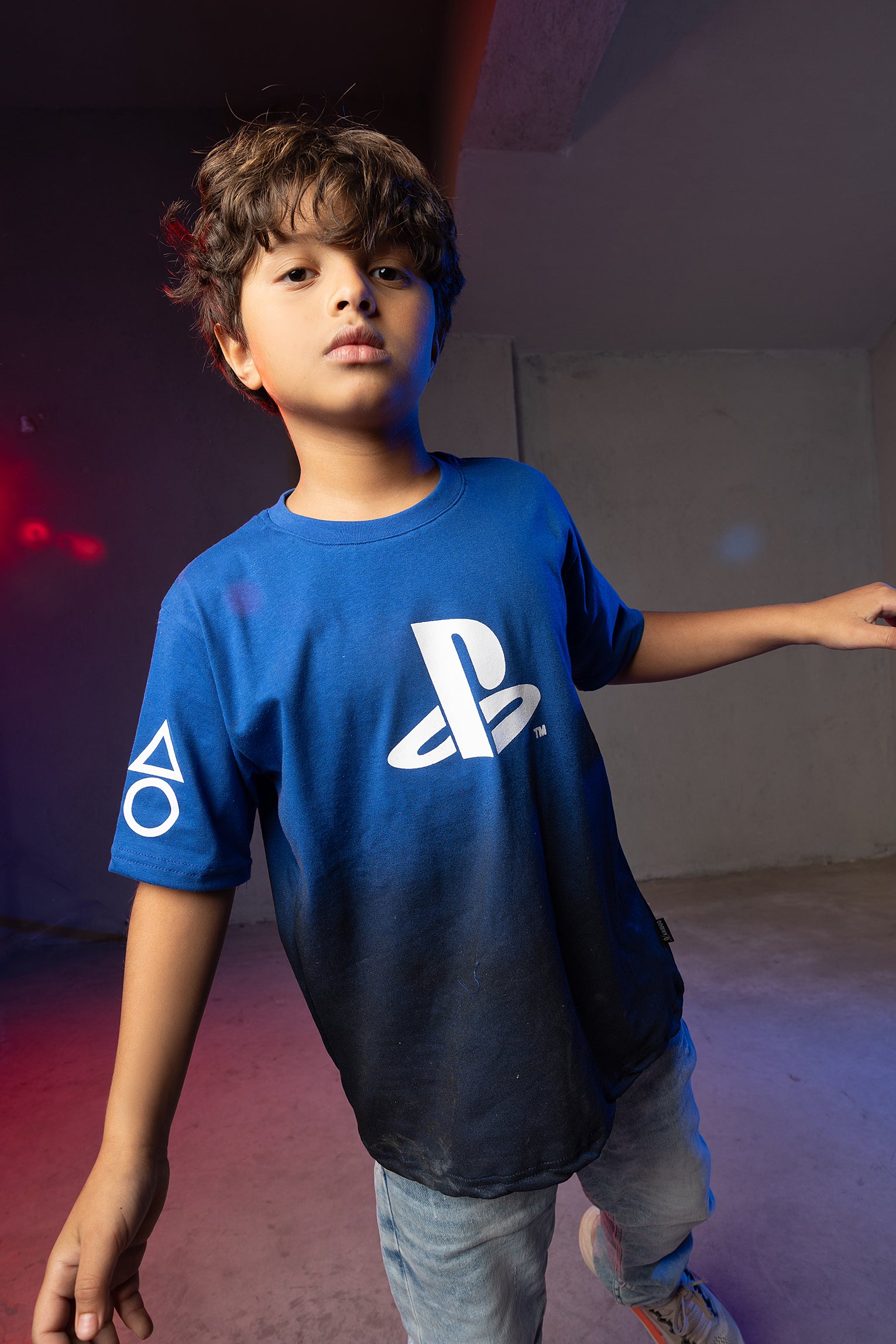 Boys' PlayStation T-Shirt – Gaming Logo Graphic Print