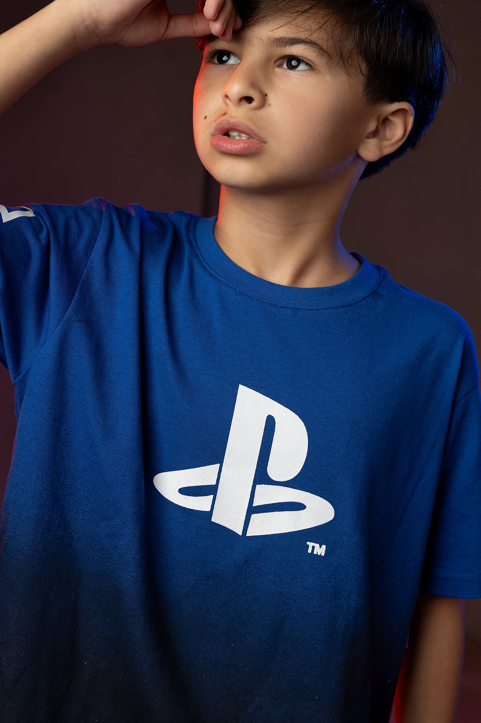 Boys' PlayStation T-Shirt – Gaming Logo Graphic Print
