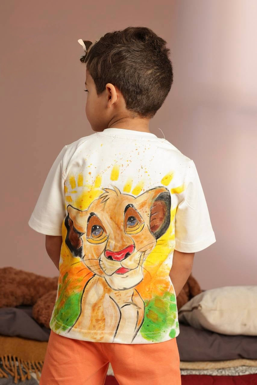 Kids Hakuna Matata Pajama Set – Soft Cotton Summer Sleepwear for Boys