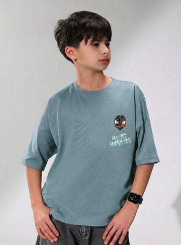 Boys Spider-Man T-Shirt – Miles Morales Front & Back Print