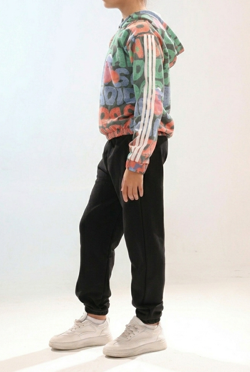 Kids Bold Graphic Hoodie waterproof & Padded Kids &  melton pant k