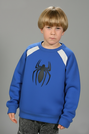 Blue Spider Sweatshirt K – Bold Moves Start Here kids