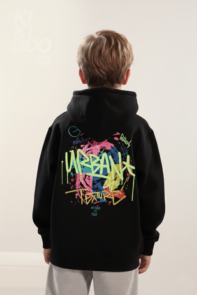 Urban Bank Kids Set – Oversized Hoodie & Jogger Pants k