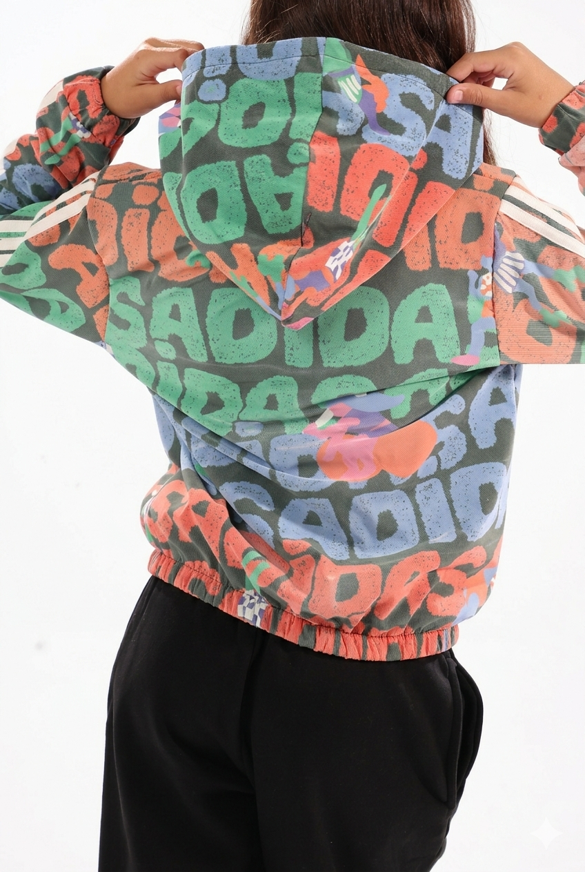 Kids Bold Graphic Hoodie waterproof & Padded Kids &  melton pant k