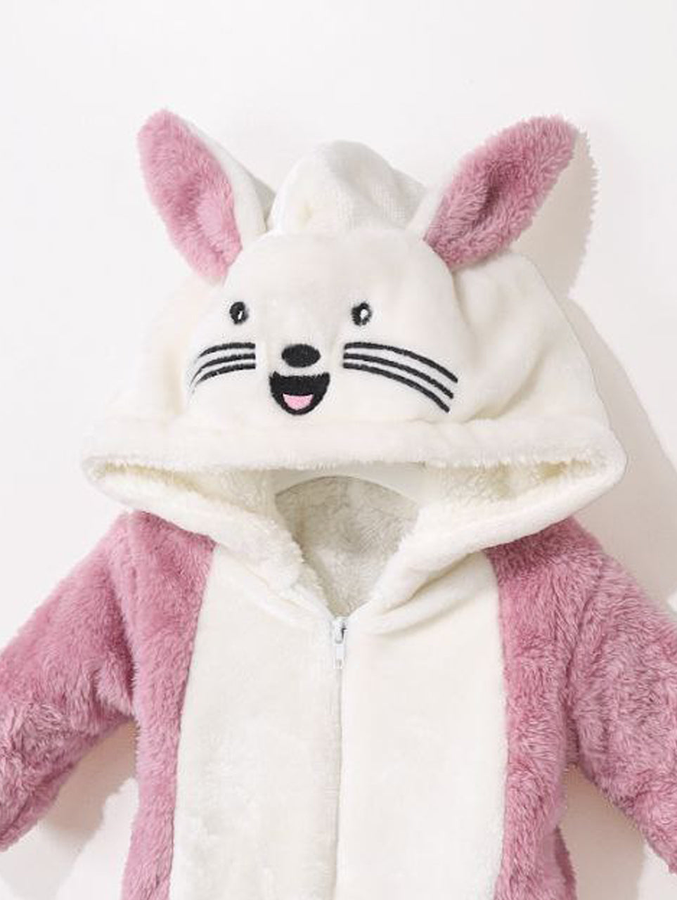 Baby Bunny Furry Jumpsuit – Soft, Cozy & Adorably Cute