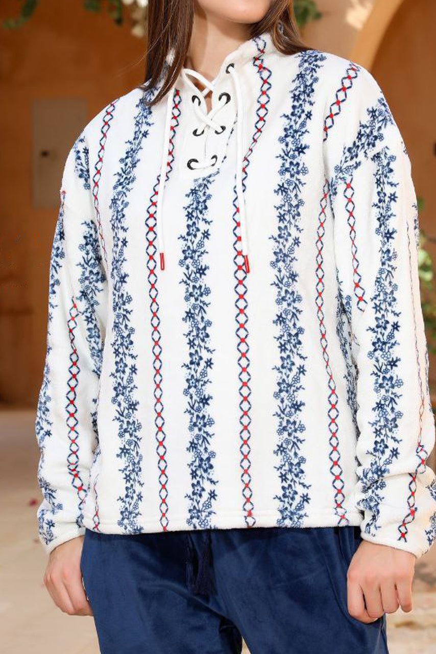 Elegant Boho Winter pajama – Soft, Cozy & Effortlessly Chic