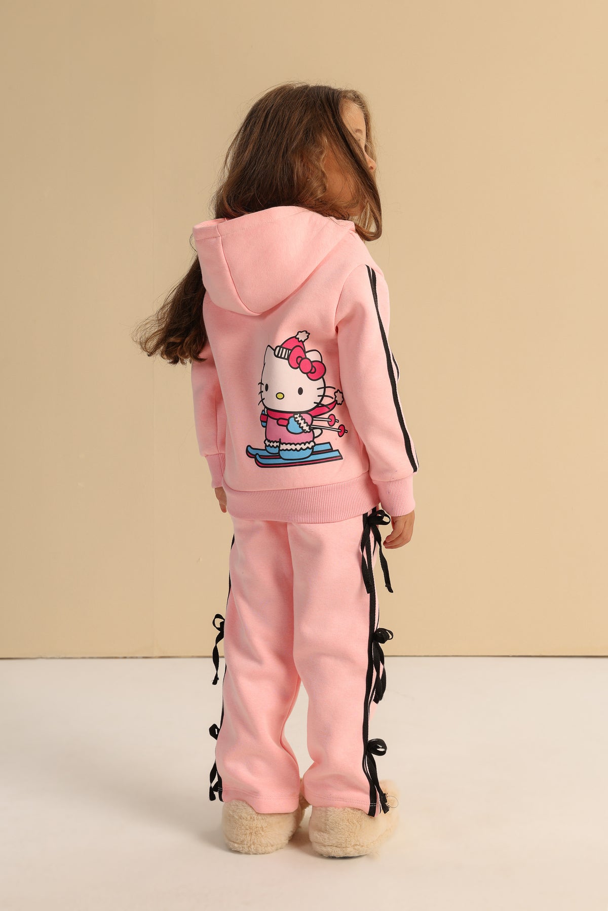 Hello Kitty Bow Detail Girls’ Set – Pink