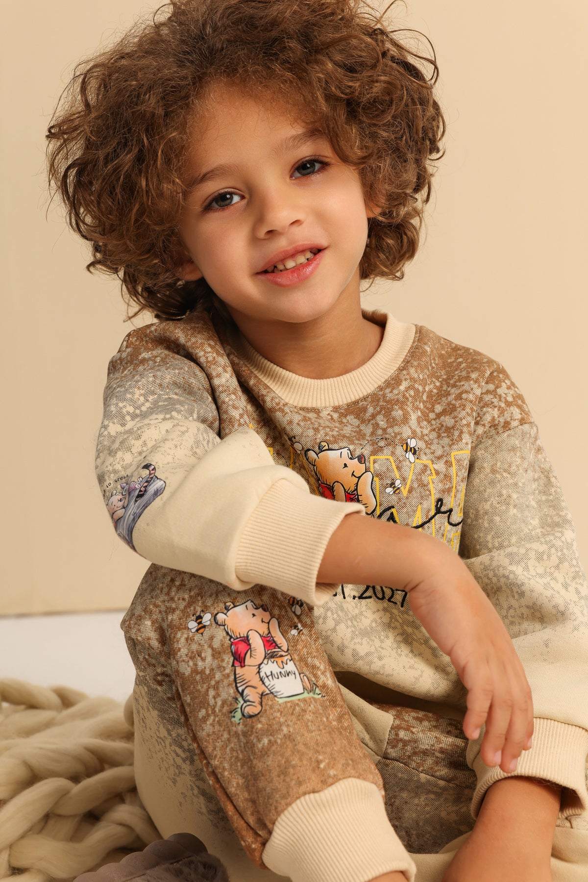 Cozy Graphic Set – Beige