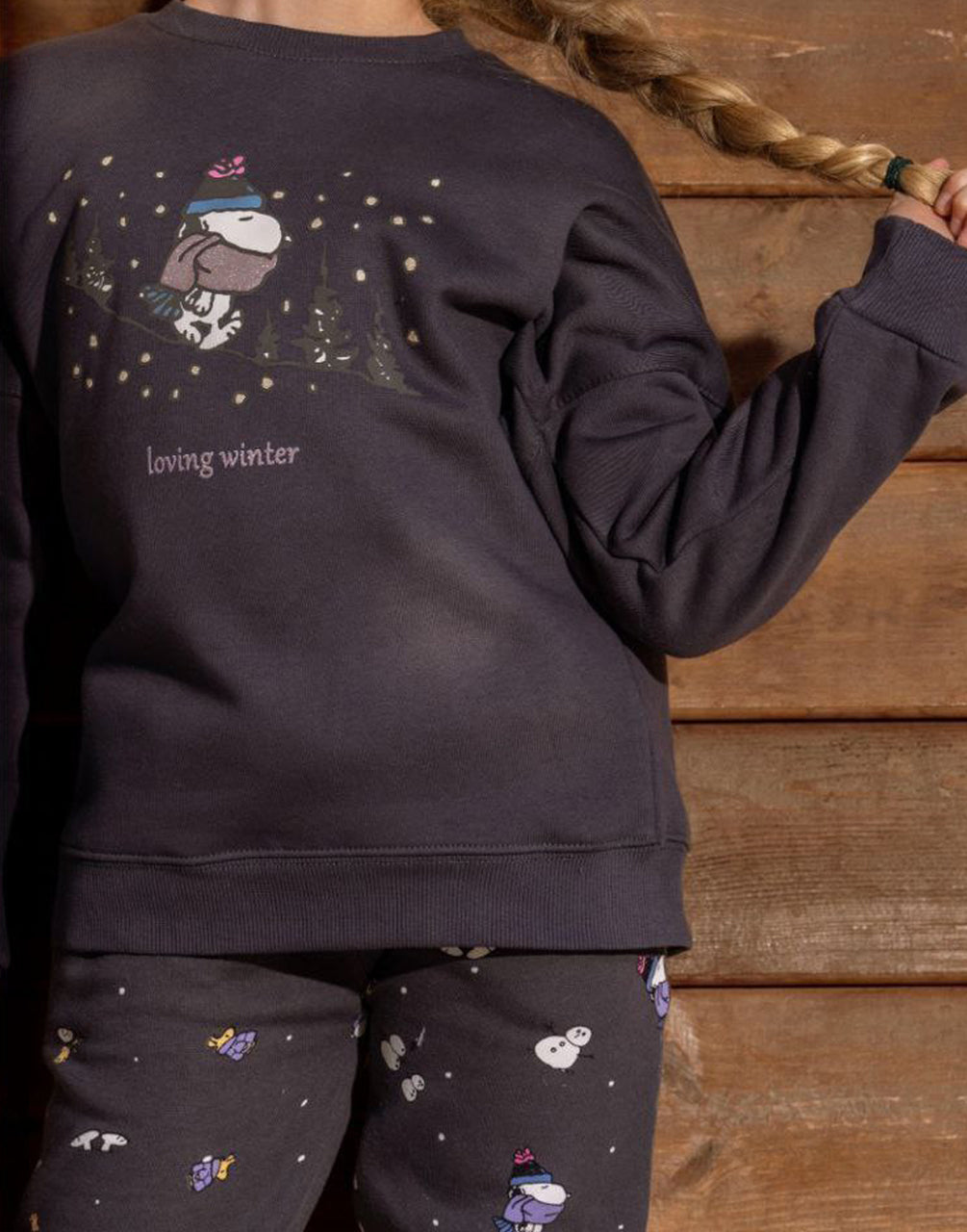 Winter Dreams Pajama – Girls’ Polar Bear Print Set