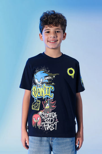 Boys Sonic Graphic T-Shirt – Fast Street Style Tee