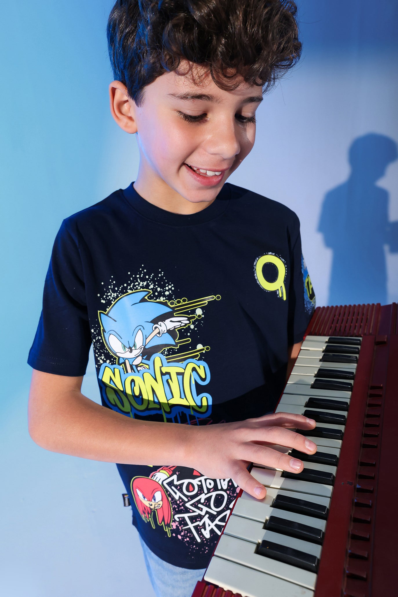 Boys Sonic Graphic T-Shirt – Fast Street Style Tee