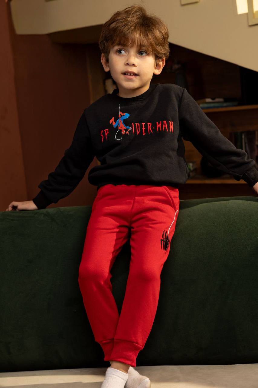 Boys’ Spider-Man Atumn suit –summer melton