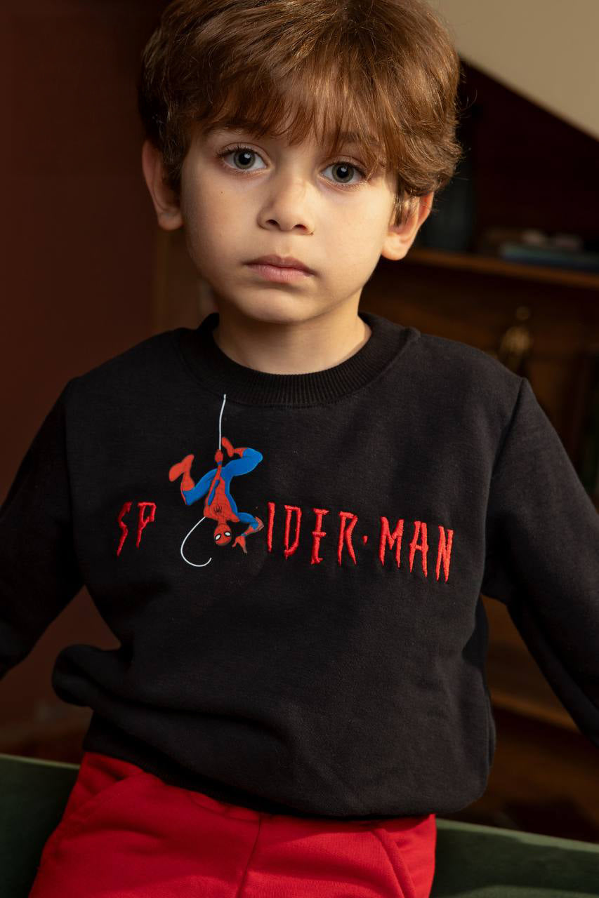 Boys’ Spider-Man Atumn suit –summer melton