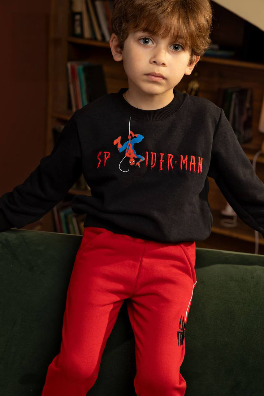 Boys’ Spider-Man Atumn suit –summer melton