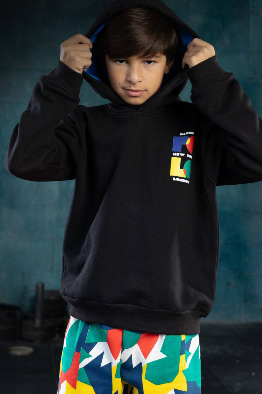 Boys Color Block Tracksuit – Bold Energy & Sporty Street Style